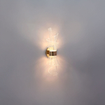 737672 Бра ACRILE 8W LED 1100LM G ЗОЛОТО/ПРОЗРАЧНЫЙ 2700/4200/6400K