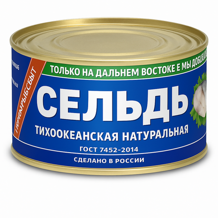 Сельдь Примрыбснаб 250 гр