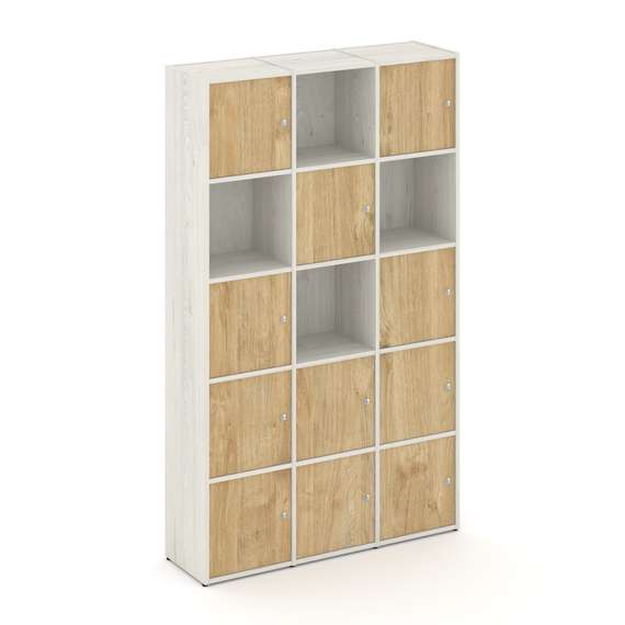 Locker plus Комплект №9 LK.K-009 Дуб Наварра/Тиквуд Светлый 1188*350*1983