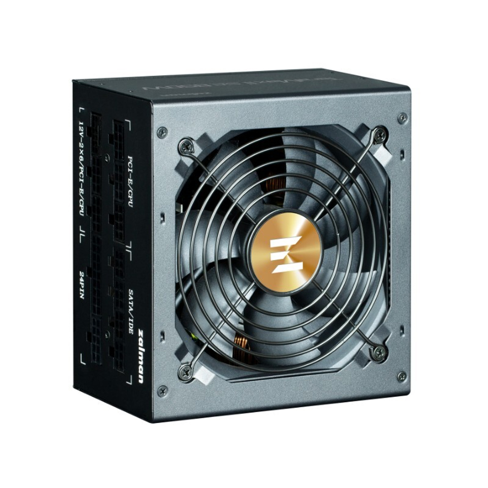 Блок питания Zalman ZM850-TMX2SE, 850W, ATX12V v3.1, APFC, 12cm Fan, 80+ Gold Gen5.1, Full Modular