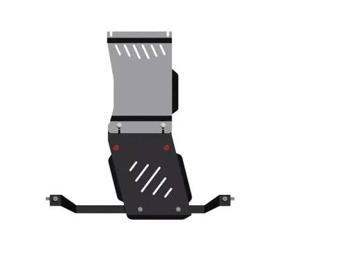 Защита КПП и РК Sheriff для Jeep Commander (XK) 2005-2010 арт.04.1955