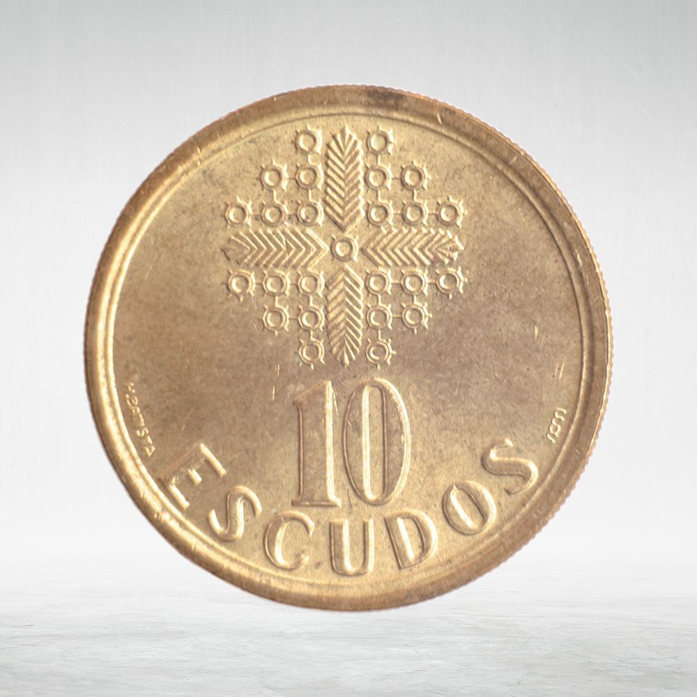 Portugal, 10 Escudos, 1992, XF