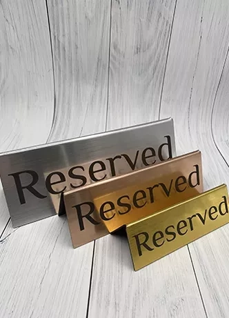Таблички "Стол заказан"