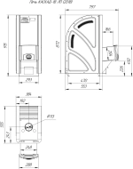 Печь для бани Каскад-18 ЛП (2018)
