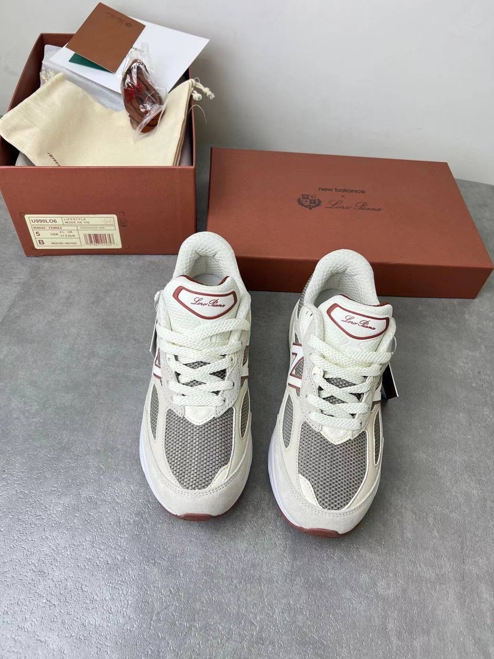 Кроссовки Loro Piana x New Balance
