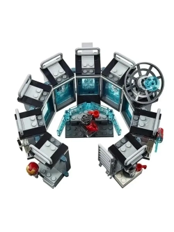 Конструктор Лаборатория Железного Человека 608 деталей