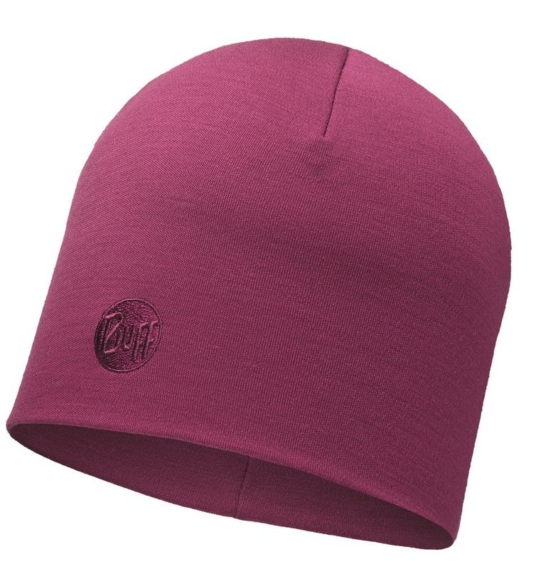 Теплая шерстяная шапка Buff Solid Pink Cerisse Фото 1