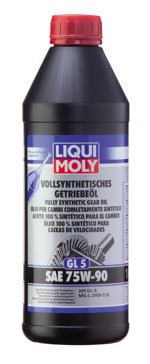Масло транс Liqui Moly V-G 75W90 GL-5 (1л) синтетика