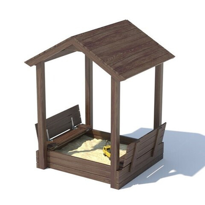 Песочница с крышкой Трансформер и теневым навесом TL