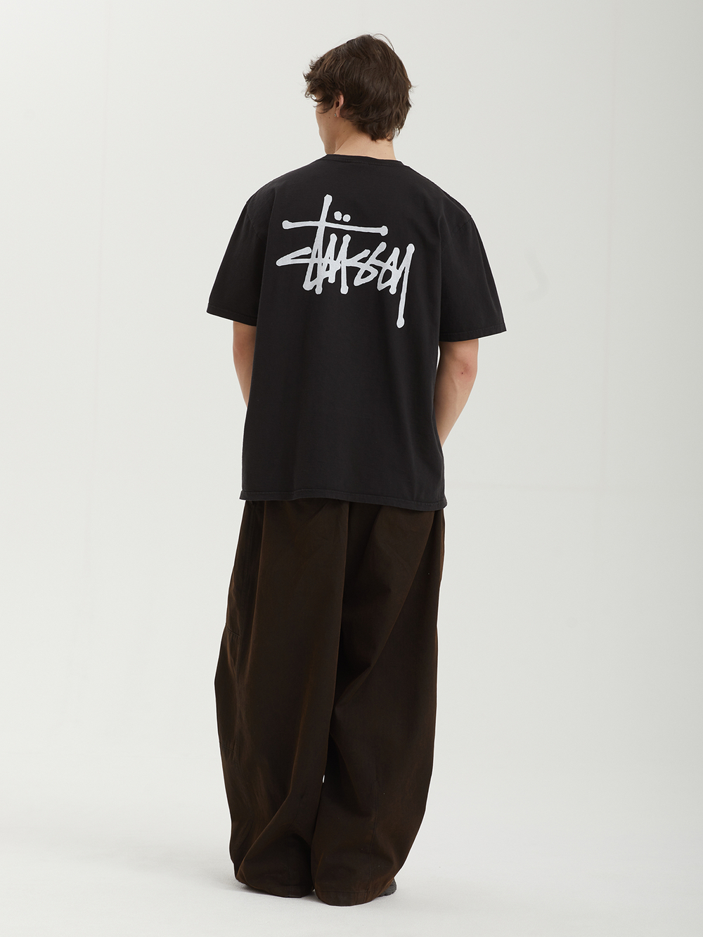 Мужская Футболка Basic Stussy Pig. Dyed