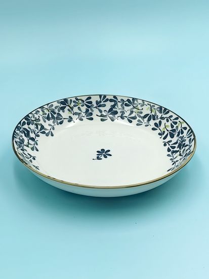 Тарелка 20 см. "Япония" синий декор