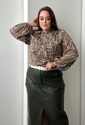 Цена на Блузка-4794 больших размеров
