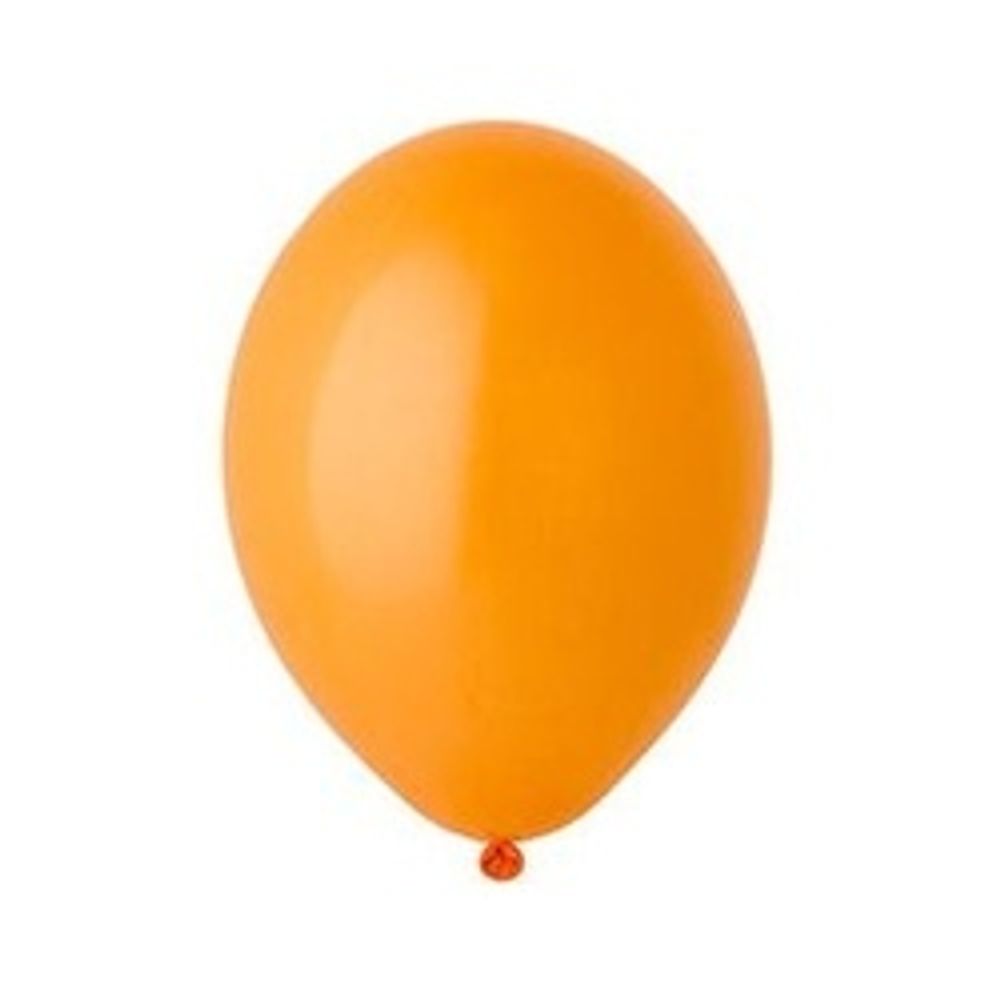 Шар (14"/36 см) Пастель Экстра Orange 007 50 шт.