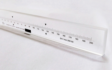 Glass line ruler 1-1000mm