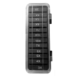 Лупа-очки Kromatech налобная 3/10/15/25x, с подсветкой (2 LED) 32225-21SX
