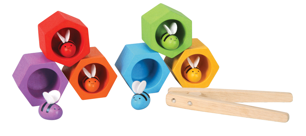 Развивающая игра "Игра Пчелки", PLAN TOYS