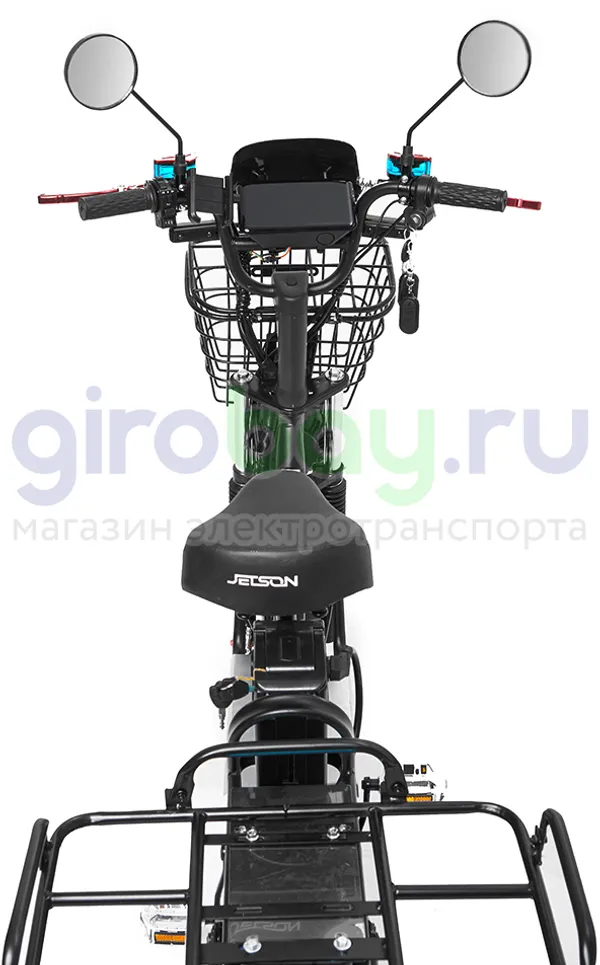 Электровелосипед Jetson Monster Pro Black 1200W (60V/21Ah) двойные амортизаторы фото №15