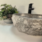 Раковина из мрамора Erozy Grey EM-64236 (50*40*15)