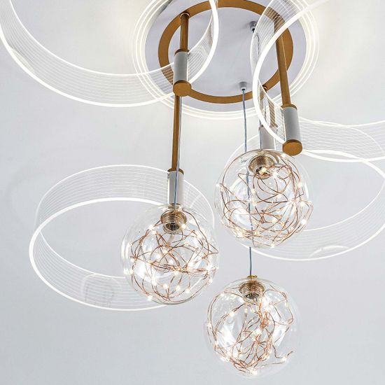 Потолочный cветильник LED4U L1040-750 WT