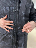 Костюм горка 6 весна-лето / черный питон