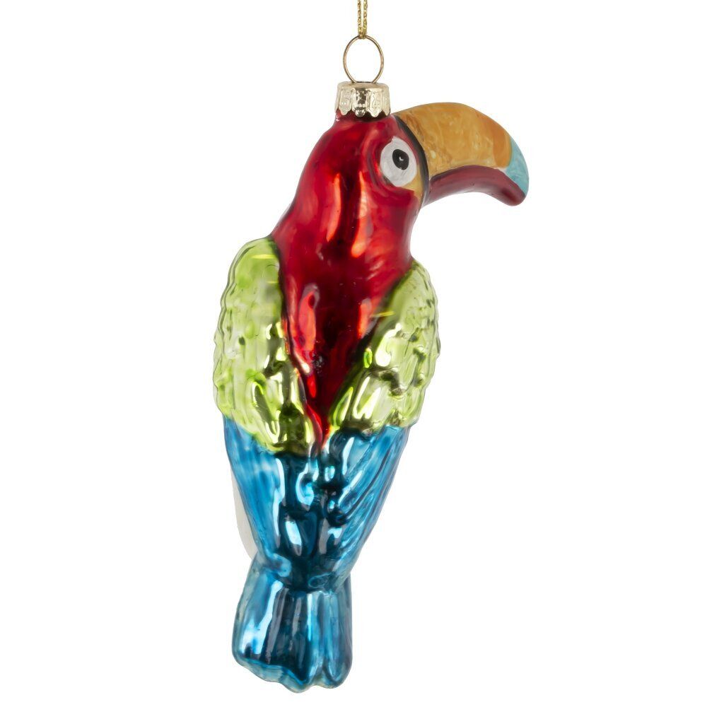 GAEM Украшение новогоднее "Птица Тукан", L7 W4 H12 см