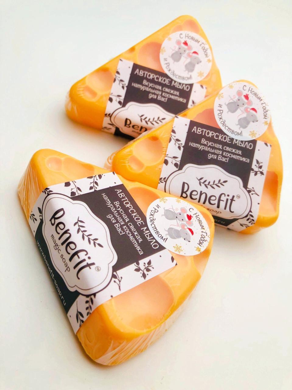 Мыло «Сыр Маасдам»