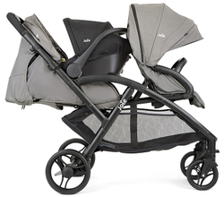Прогулочная коляска Joie Evalite Duo Pebble