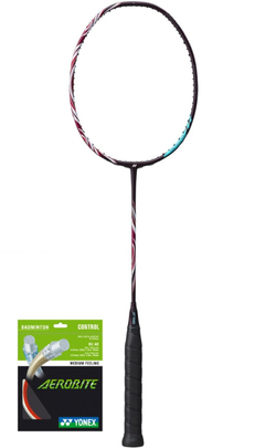 Ракетка для бадминтона  Yonex Astrox 100 ZZ - kurenai + Струны + Натяжка