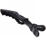 Зажимы парикмахерские 6шт «KLEVER», цвет черный, 11,5см