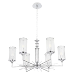 Подвесная люстра Crystal Lux GLORIA SP6 CHROME