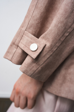 Жакет-парка 1310 розовый