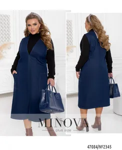 Сарафан 2345-синий Minova