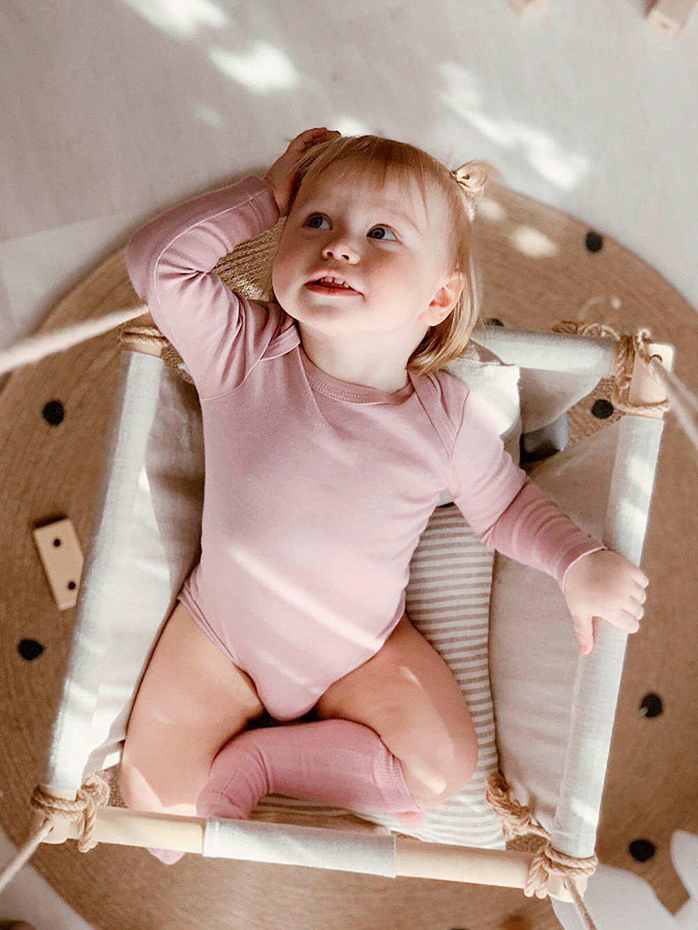 Боди Mjölk Desert Rose с длинным рукавом, уценка