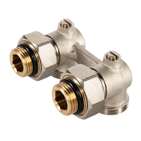 Узел нижнего подключения Royal Thermo угловой 1/2quot;х3/4quot;EK RTE 07.00002А — (5)