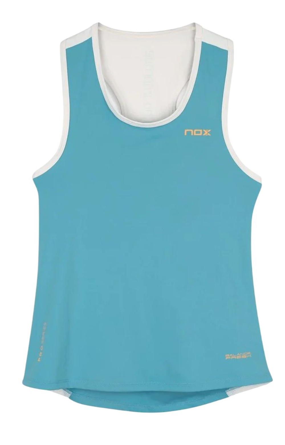 Топ теннисный NOX Pro Tank - turquoise