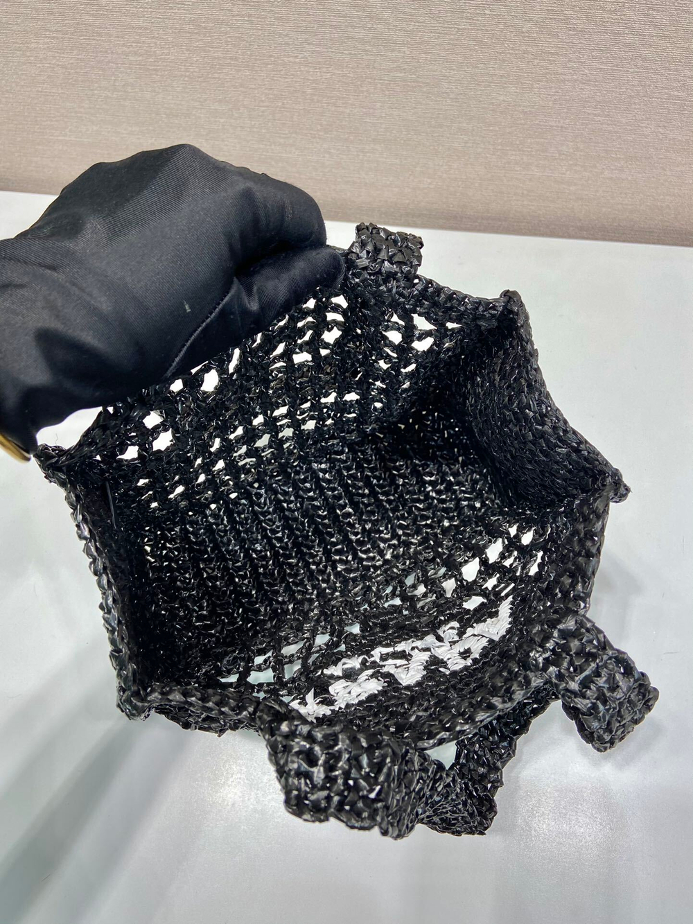 Prada Crochet Tote Bag 26 cm