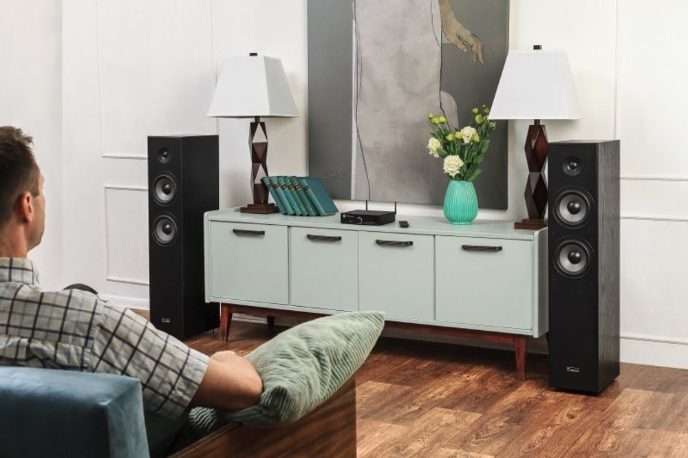 Напольная акустическая система Radiotehnika Alfa 1.02 MKII Black Ash, пара