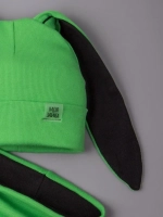 Шапка детская осенняя с ушками