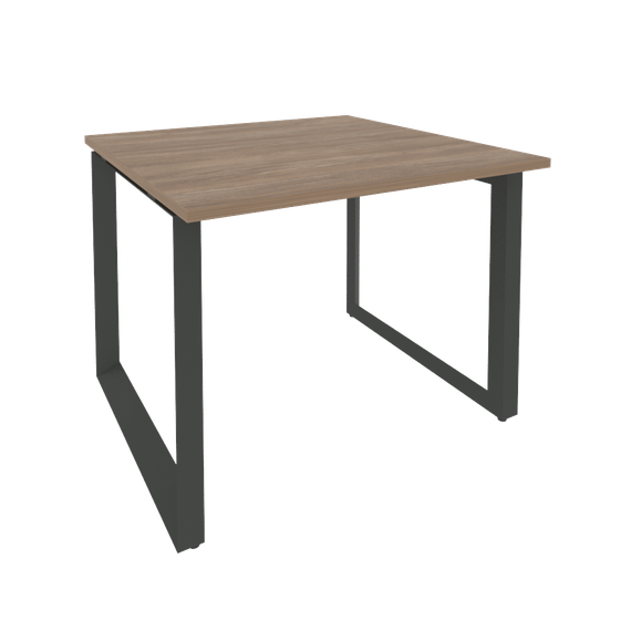 Onix Стол переговорный O.MO-PRG-1.1 Дуб Аризона/Металл Антрацит 980*980*750