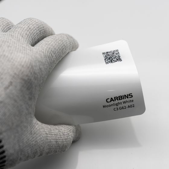 Веер образцов виниловой цветной пленки Carbins