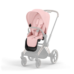Коляска Cybex Priam IV 3 в 1 цвет Peach Pink на шасси Rosegold