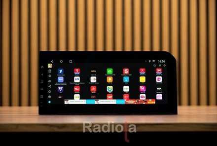 Магнитола Toyota Land Cruiser Prado 250 2023+ (большой экран) - Radiola RDL-LC250-High монитор 12.3" на Android 14, 8Гб+128Гб, CarPlay, 4G SIM-слот