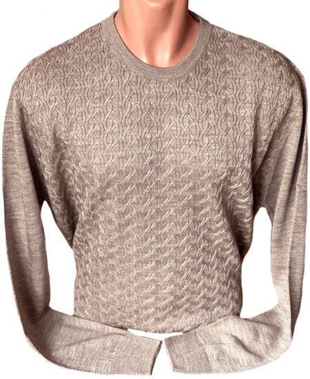 KING WOOL (Турция) из шерсти джемпер. Размеры (52-62)