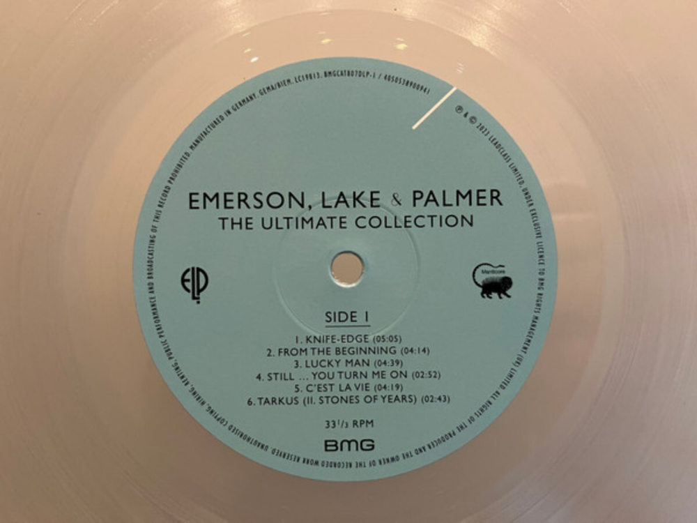Emerson, Lake & Palmer / The Ultimate Collection (Clear Vinyl)(2LP)