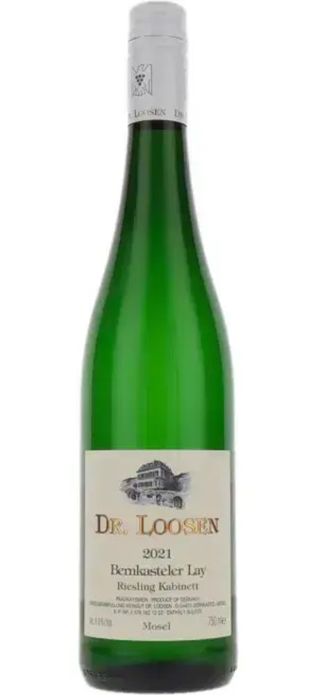 Бернкастелер Лай Рислинг Кабинетт слад бел 0,75 8,0% Др. Лоозен Германия