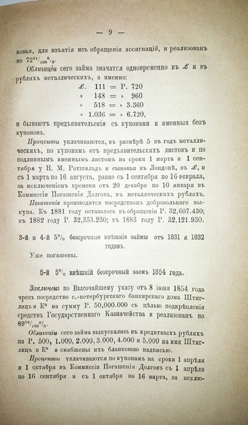 "Русские ценные бумаги". В.Дегио. 1885г. - редкая книга