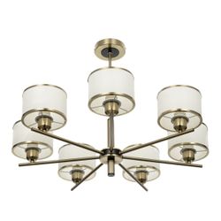 Citilux ALTON CL421273 Люстра на штанге с абажурами Бронза