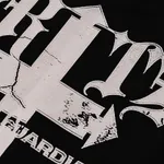 Футболка Heartz «Amane» Layered Kimono Черная