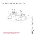 QUASAR 55 DUO FLAT