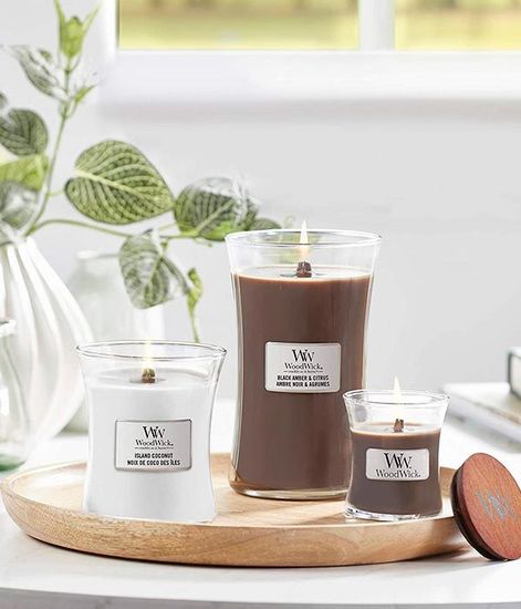 Магический дым, ароматическая свеча, WoodWick